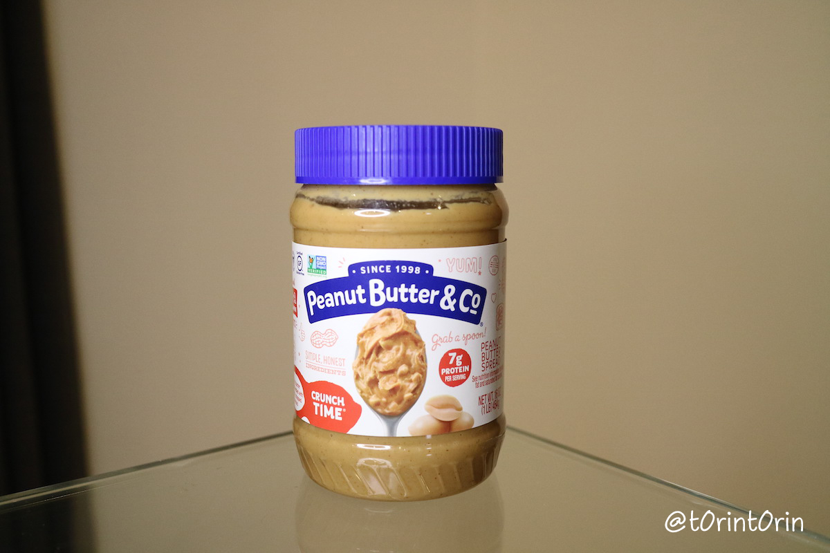 Peanut Butter & Co., クランチ タイム、ピーナッツバター スプレッド